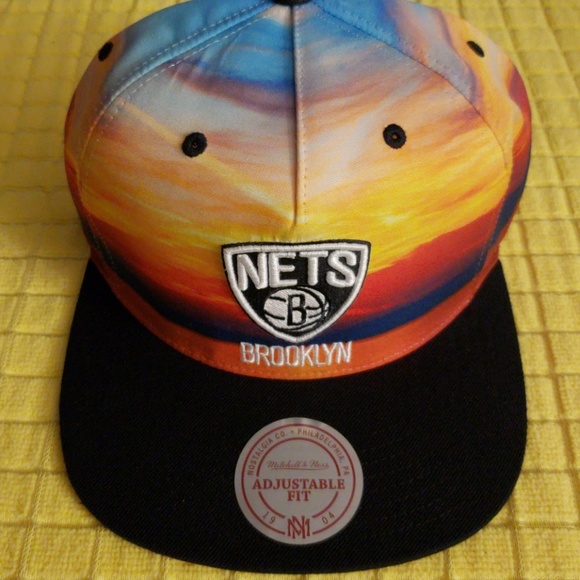brooklyn nets snapback mitchell and ness